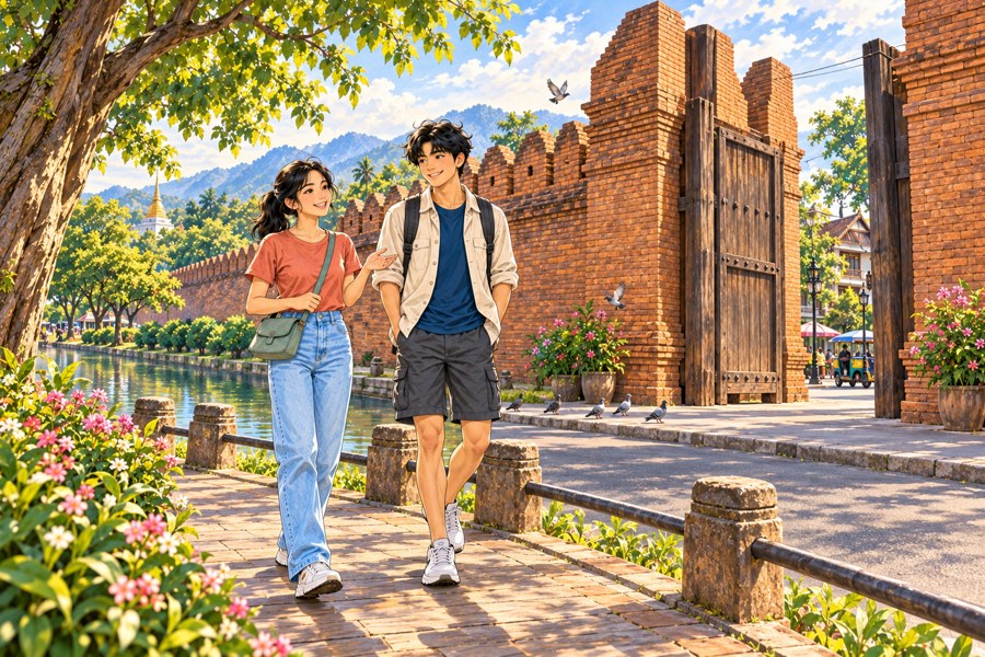 Dao and Din in Chiang Mai